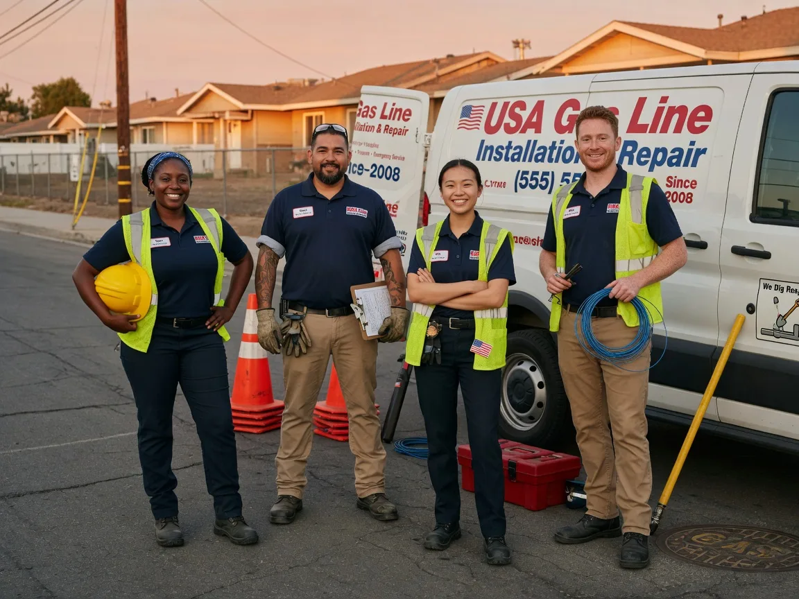 Gas Line Installation company in Gibson, NC